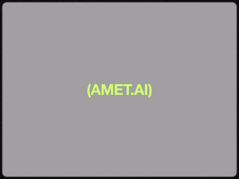 Cover image for AMET AI - Brand Sprint