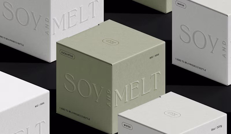 Cover image for [Brand Identity] Soy & Melt Candles