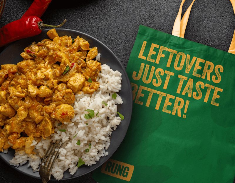 Cover image for Rung | Vibrant Branding For A Restaurant 