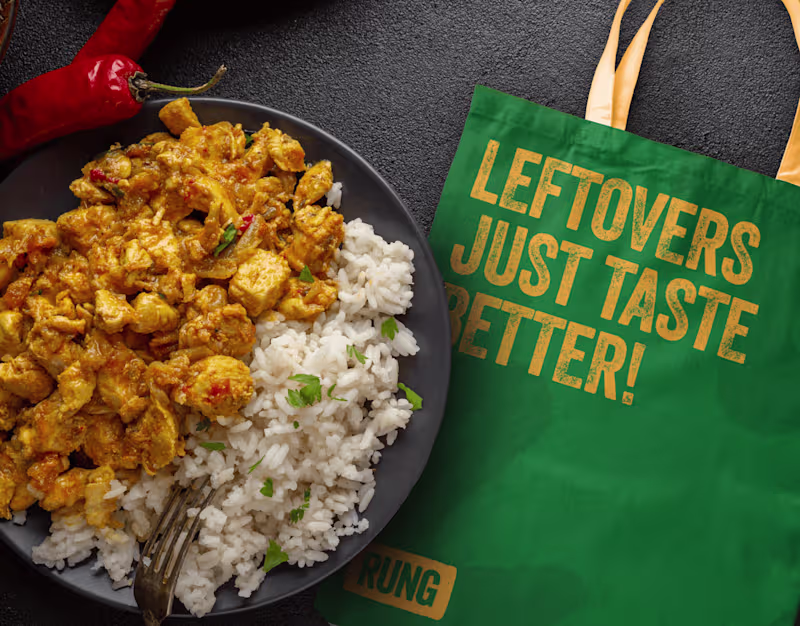 Cover image for Rung | Vibrant Branding For A Restaurant 