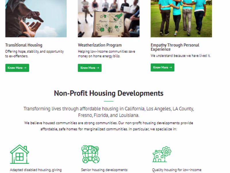 Cover image for Abovetof.org a services website