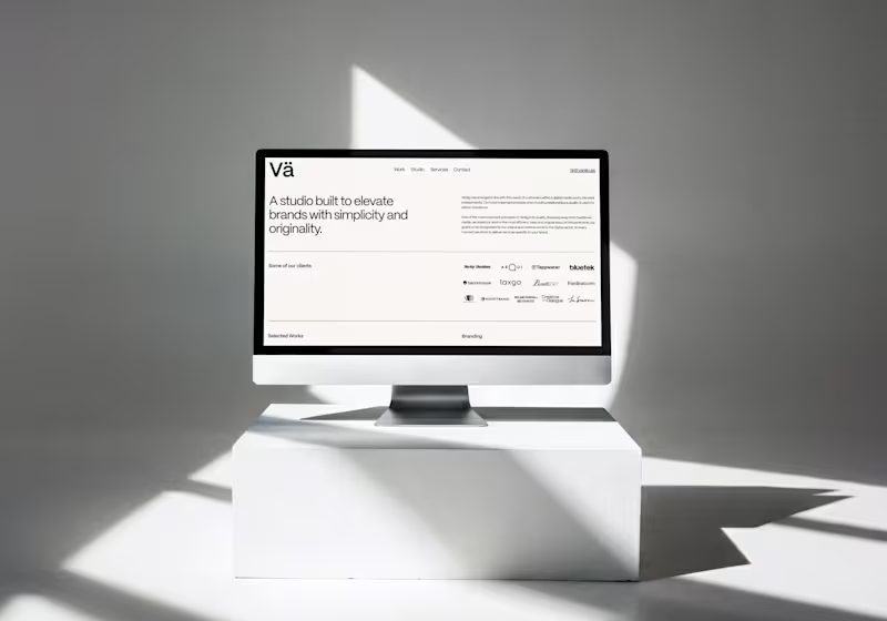 Cover image for Vänlig Studio Website Design and Development