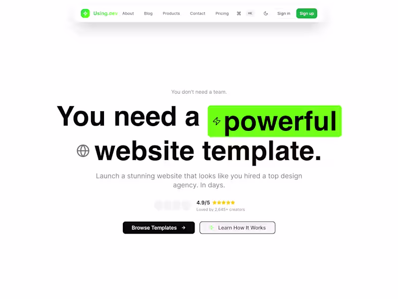 Cover image for Build MVP Website