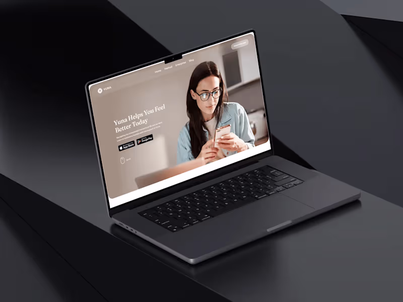 Cover image for Yuna AI | Figma to Webflow development