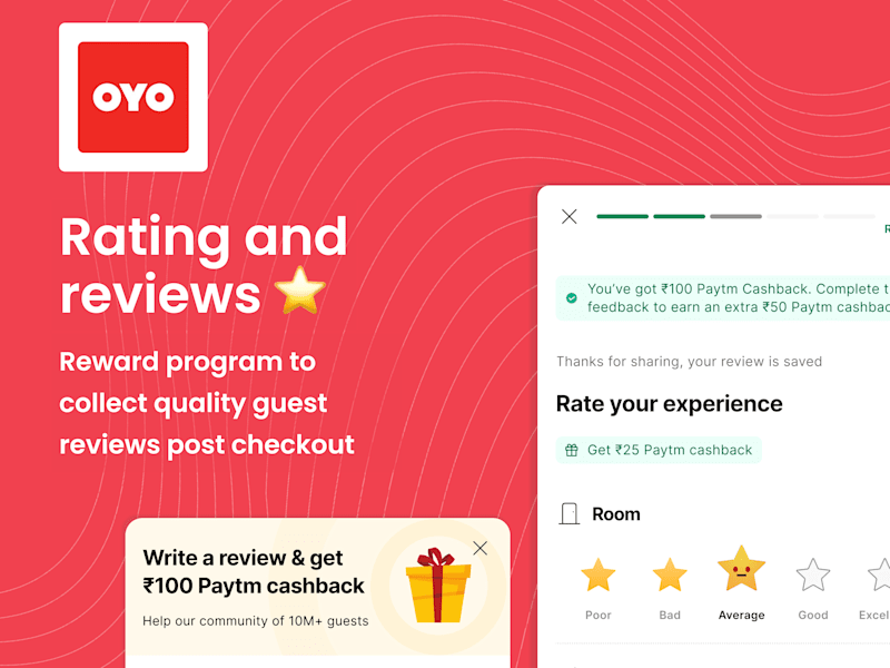 Cover image for OYO - Ratings & Reviews 