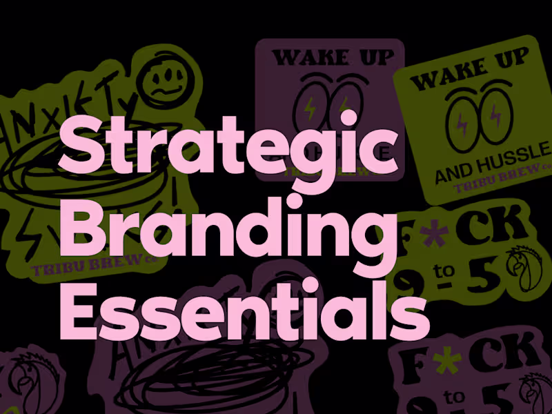 Cover image for STRATEGIC BRANDING ESSENTIALS  