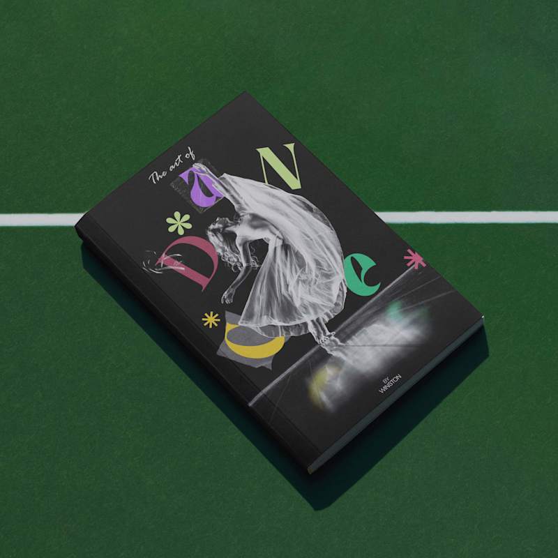 Cover image for Book cover design