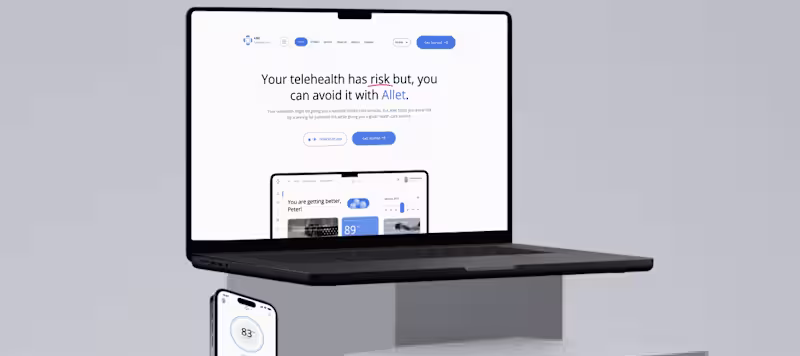 Cover image for Allet - A Telehealth Clinic