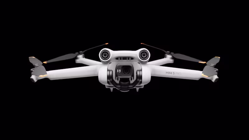 Cover image for DJI Mini 3 Pro 3D Animation.