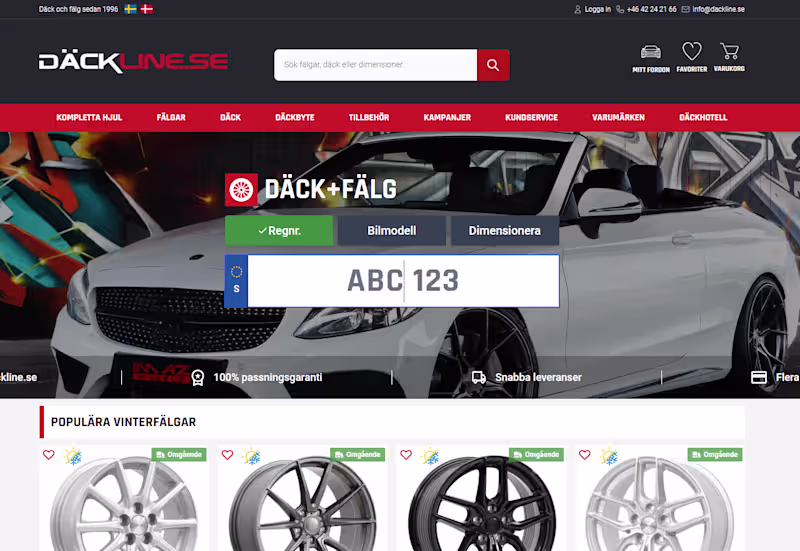 Cover image for Laravel Powered E-Commerce Platform for dackline.se