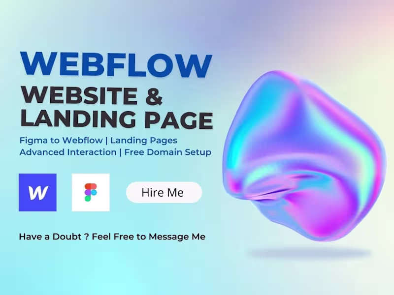 Cover image for Webflow Development