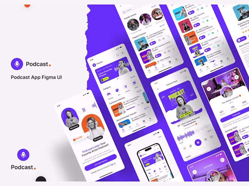 Cover image for Podcast Mobile App