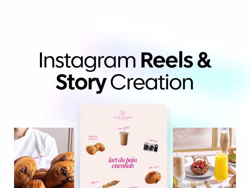 Cover image for Instagram Reels & Story Creation