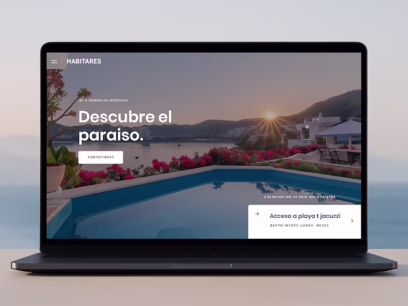 Cover image for Habitares Luxury Vacation Rental Website