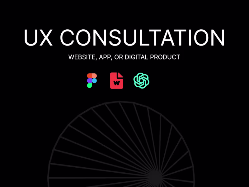 Cover image for UX Consultation