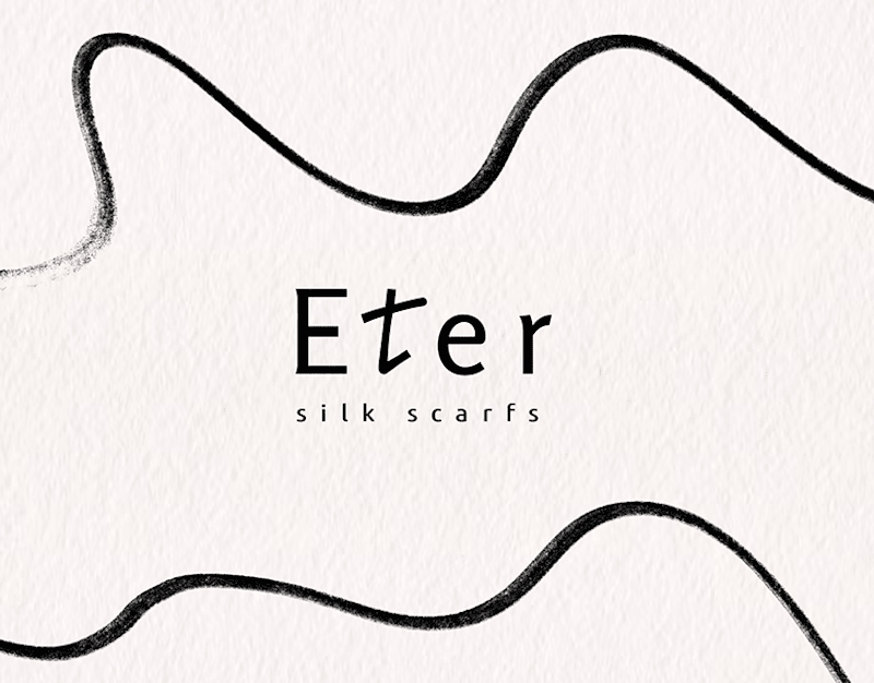Cover image for Eter - silk scarfs / Branding / Visual Identity