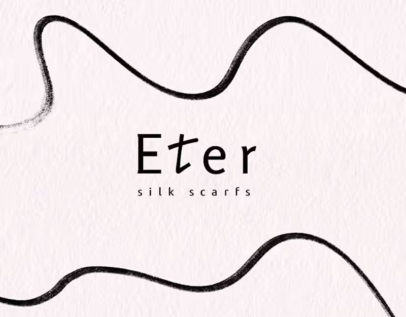 Cover image for Eter - silk scarfs / Branding / Visual Identity