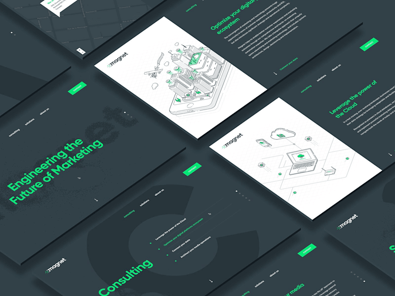 Cover image for Magnet Brand & Website
