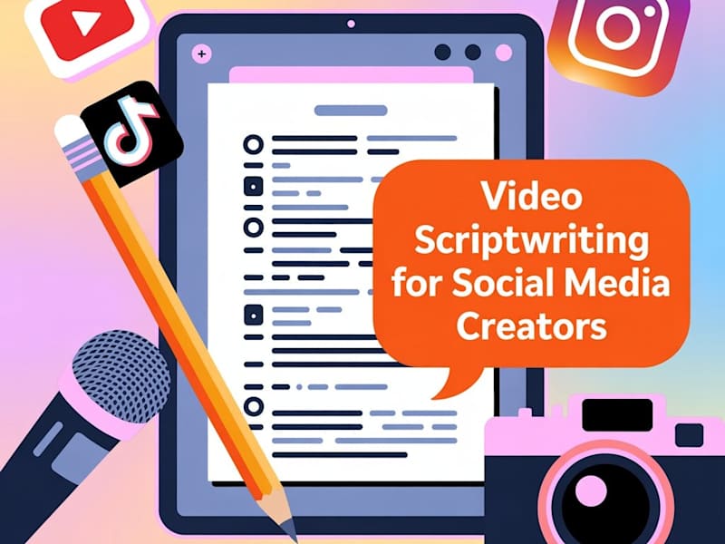 Cover image for Video Scripts For Social Media | Short Form and Long Form 