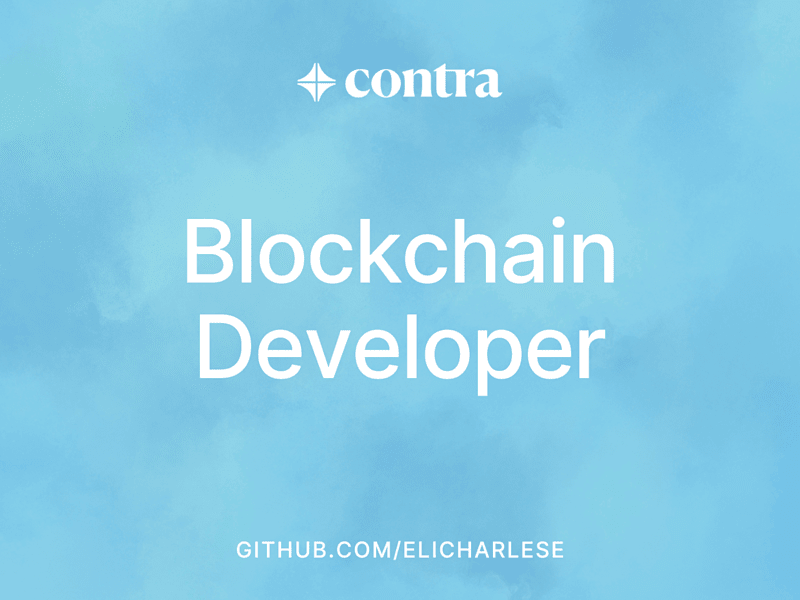 Cover image for Full-Stack Blockchain Development