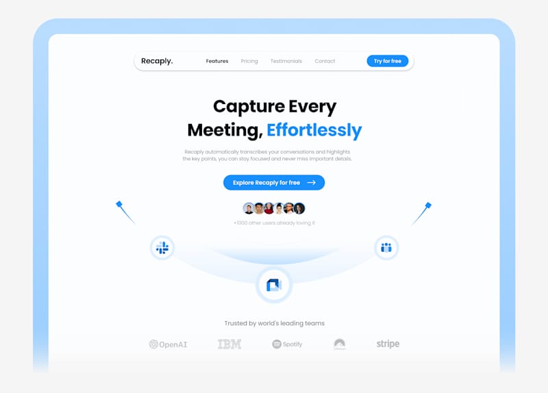 Cover image for SAAS Landing Page Website Design | UI/UX Case Study
