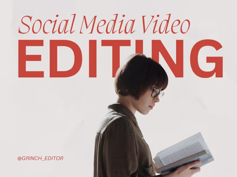 Cover image for Social Media Video Editing