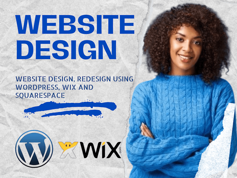 Cover image for I will build a responsive Wordpress, Wix website from scratch 