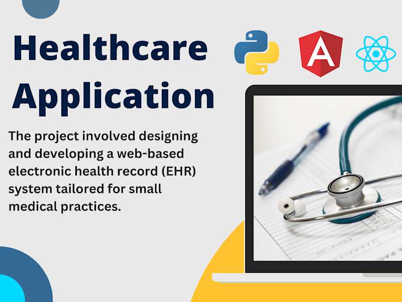 Cover image for Healthcare Application Developed with Python
