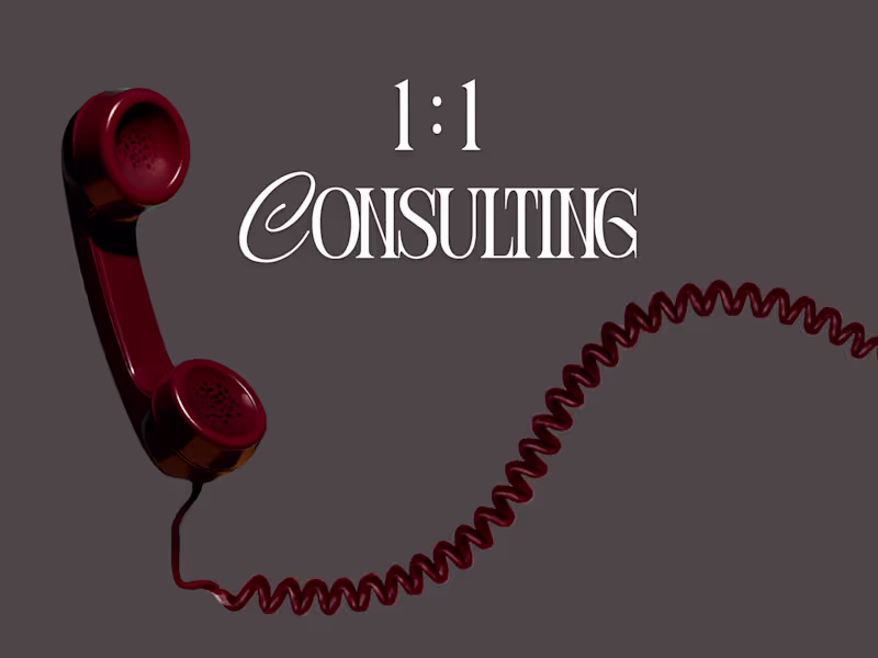 Cover image for 1:1 Consulting