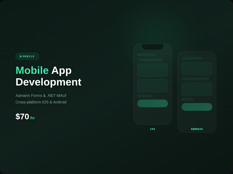 Cover image for Mobile App Development