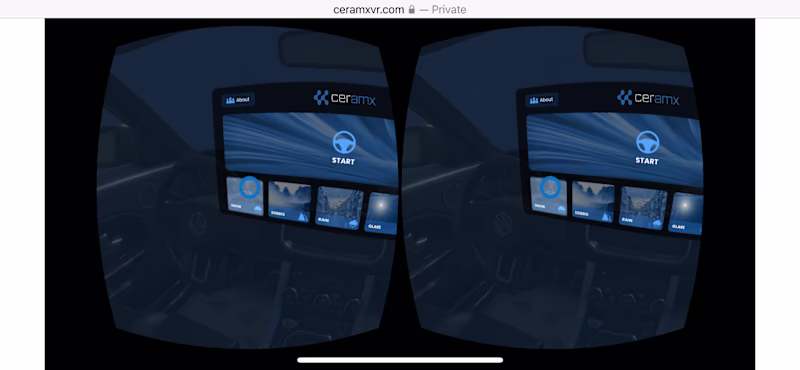 Cover image for CeramXVR is a VR experience that lets users virtually test a...