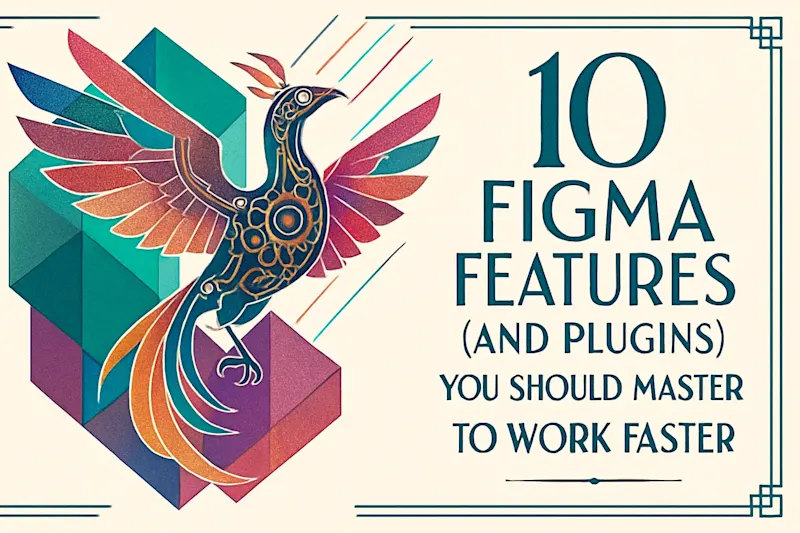 Cover image for 10 Figma Features (and Plugins) You Should Master to Work Faster