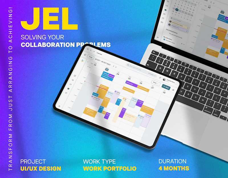 Cover image for UI/UX | JEL - Solving Your Collaboration Problems