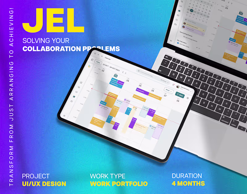Cover image for UI/UX | JEL - Solving Your Collaboration Problems