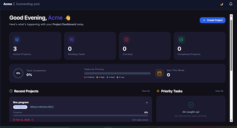 Cover image for AOP nexus project Management -