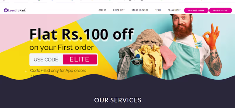 Cover image for Website development