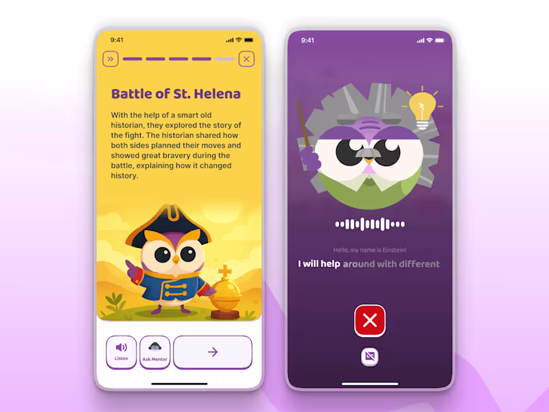 Cover image for Gamified Interactive AI Learning App