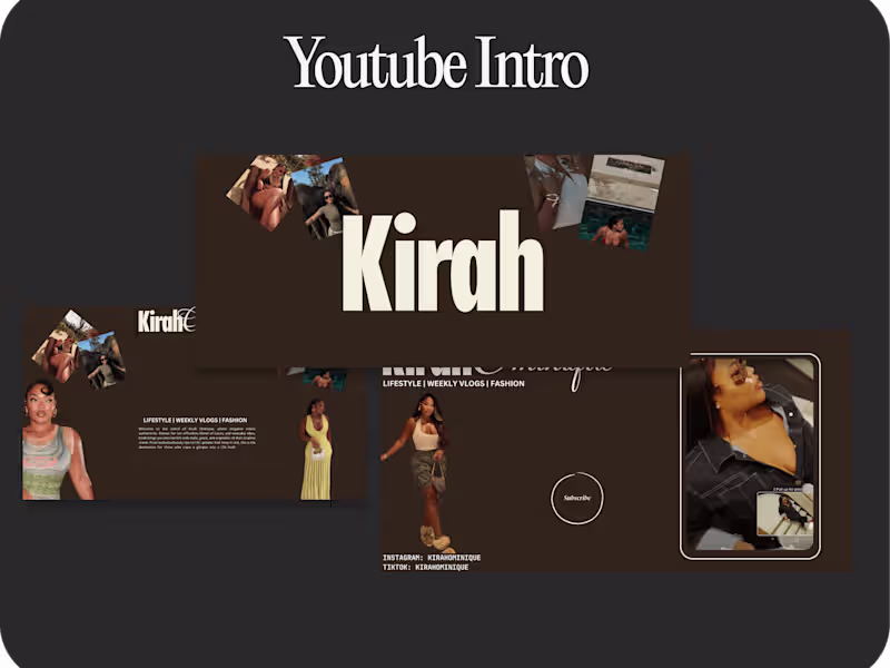 Cover image for Youtube Intros