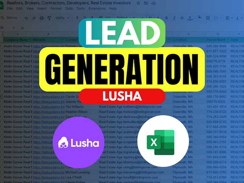 Cover image for B2B lead generation and list building using Lusha