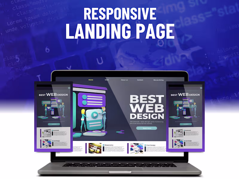 Cover image for Craft a Stunning Landing Page That Converts!