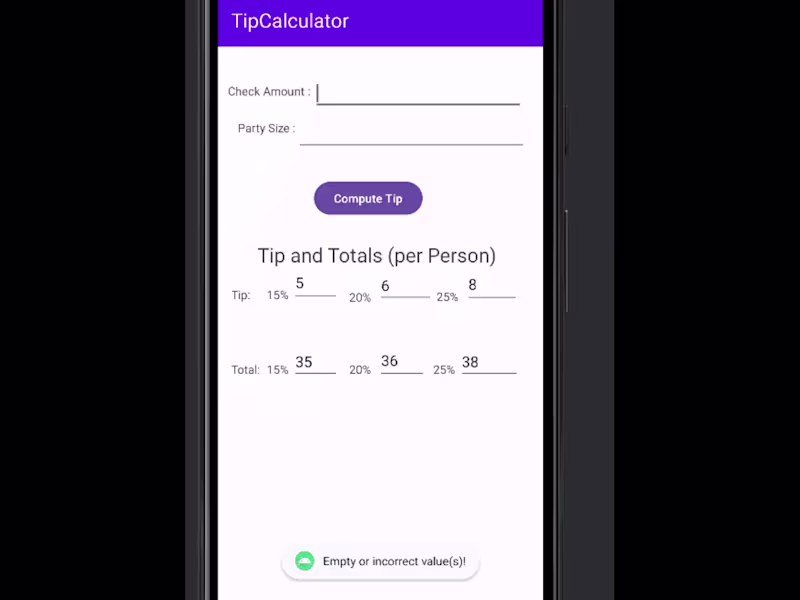 Cover image for TipCalculator