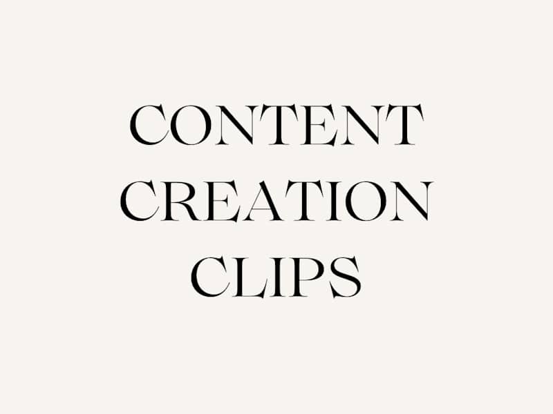 Cover image for Content Creation