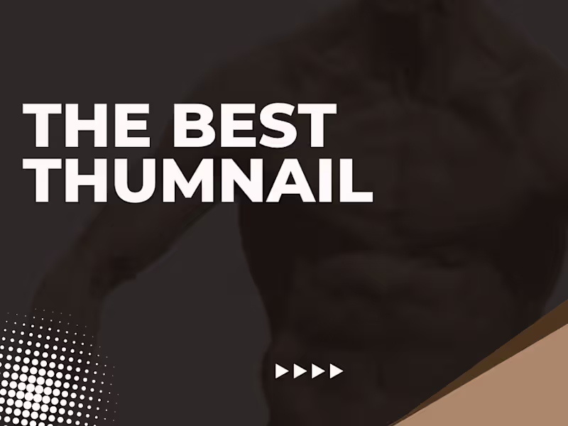 Cover image for Thumbnail Design