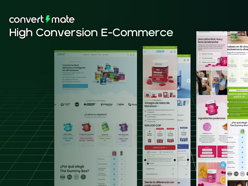 Cover image for High Conversion eCom [Design + Development]