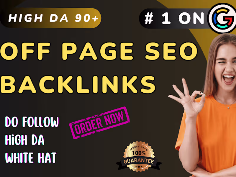 Cover image for I will do OFF-page SEO & boost your website traffic organically