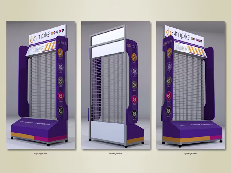 Cover image for I-Simple Product Display Design