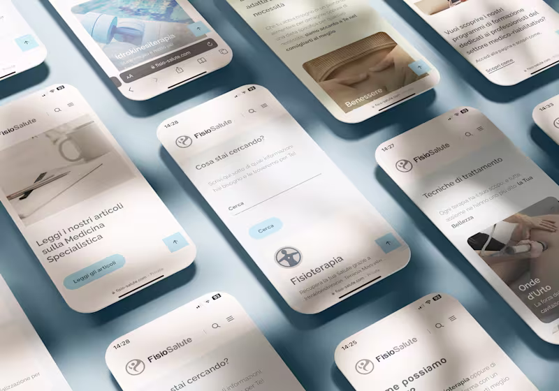 Cover image for Fisio Salute on Behance