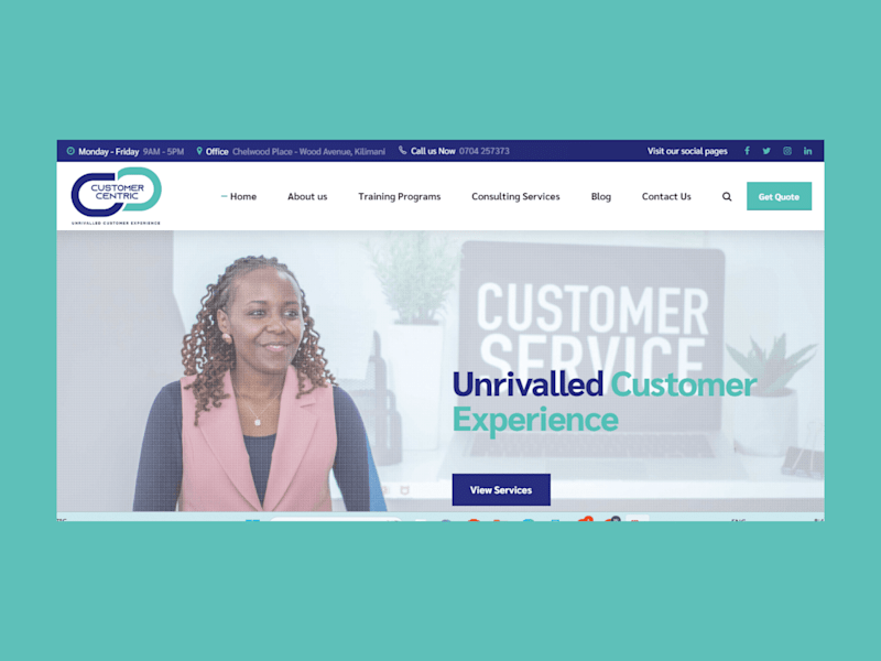 Cover image for Customer Centric Kenya
