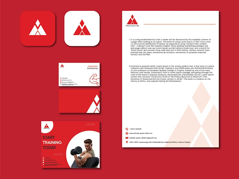 Cover image for Sport club logo design