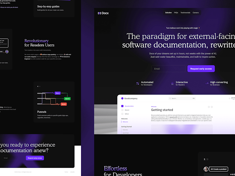 Cover image for Docx - Reinventing software development documentation with AI